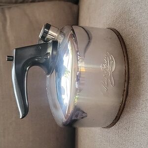 Vintage Tea Pot Paul Revere  Centennial Copper Whistling Kettle Water